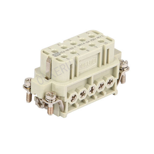 10 Pin 16A 250V Heavy Duty Connector Huninnsats