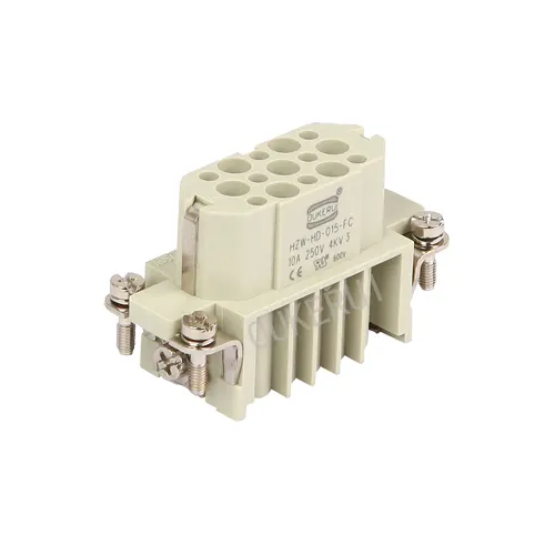 15 Pins Heavy Duty Connector Hun-innsats