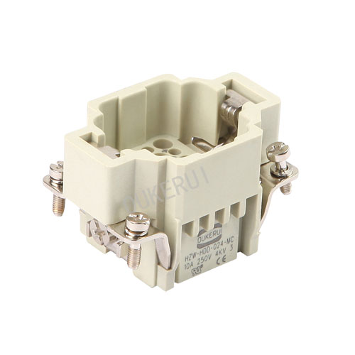 DD 24 250V 10A Heavy Duty Connector Hanninnsats